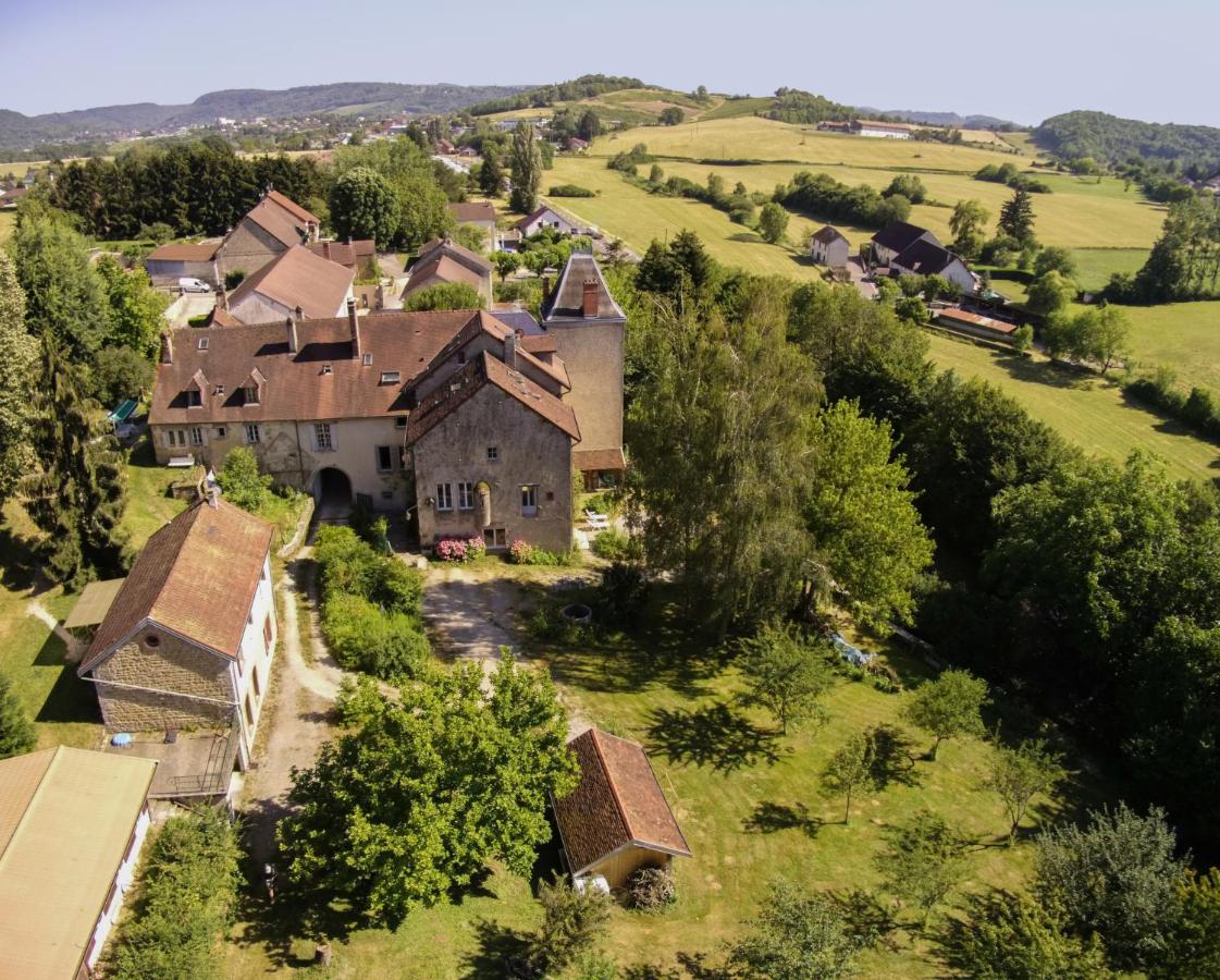 Gite 2 Du Chateau De Feschaux Villeneuve-sous-Pymont Bagian luar foto